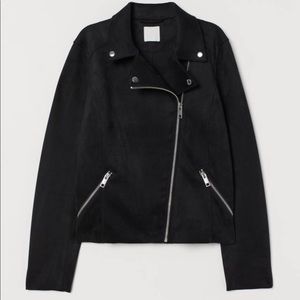Black moto jacket